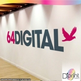 adesivo personalizado com logomarca á venda Santa Cruz