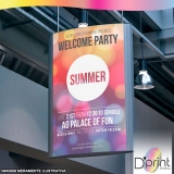 banners para imprimir Jardins