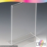 display de mesa acrílico a4 Bela Cintra