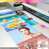 gráfica de impressão uv em tecido Brooklin