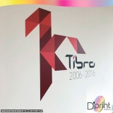 impressão de adesivo personalizado logotipo Bela Vista