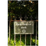 placas informativas personalizadas Vila Medeiros