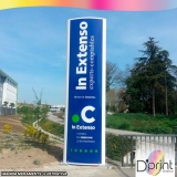 totem para condomínio Jardim São Paulo